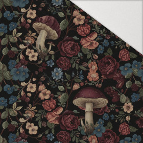 FLOWERS wz.60 - brushed knitwear with elastane ITY