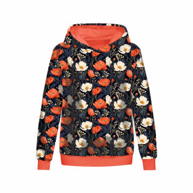 FLOWERS wz.8 - Hydrophobic brushed knit