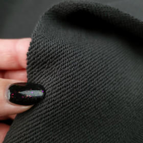 French terry TWILL / HEAVY 450g - GRAPHITE