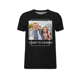 MEN'S T-SHIRT - GRUNT TO DZIADEK - WITH YOUR OWN PHOTO - sewing set