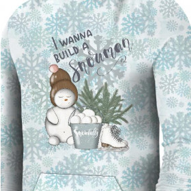 MEN’S HOODIE (COLORADO) - I WANNA BUILD A SNOWMAN (WINTER IN THE CITY) - sewing set 