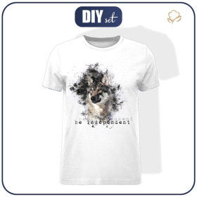 MEN’S T-SHIRT - BE INDEPENDENT (BE YOURSELF) - single jersey