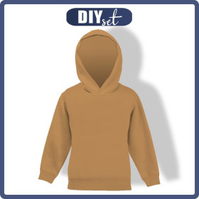 KID'S HOODIE (ALEX) - B-03 ICED COFFEE - sewing set