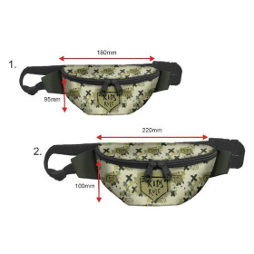 HIP BAG - KIDS RULE (SCHOOL DRAWINGS) - small
