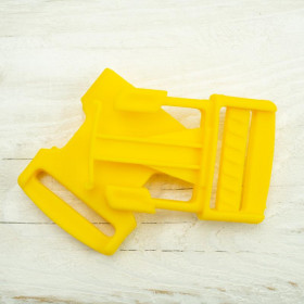Plastic Side release Buckle P 25 mm - yellow