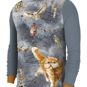 MEN’S HOODIE (COLORADO) - CAT (MAGIC) - sewing set 