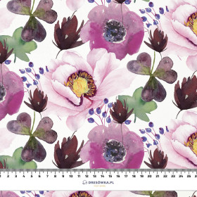 FLOWERS AND CLOVER (IN THE MEADOW) - Bambusstoff 170g