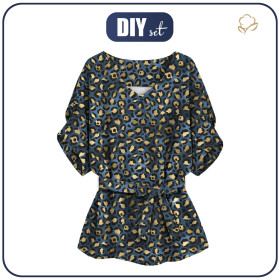 KIMONO BLOUSE - LEOPARD / SPOTS PAT. 3 - sewing set