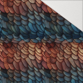 Leather Pattern wz.10 - Hydrophobic brushed knit