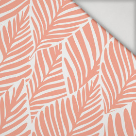 LEAVES WZ. (apricot) - lycra 300g