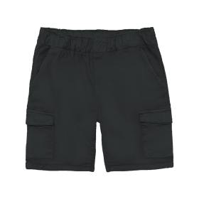 KID`S CARGO SHORTS - BLACK  - sewing set