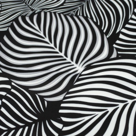 ZEBRA LEAVES - swimsuit lycra