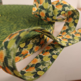 Webbing Tape with Print 25mm -   Tutti Frutti wz. 11 