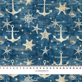 MARINE pat. 4 - Cotton woven fabric