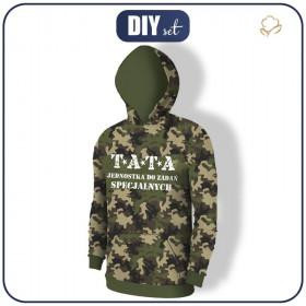 MEN’S HOODIE (COLORADO)  XXL - TATA / CAMOUFLAGE - sewing set