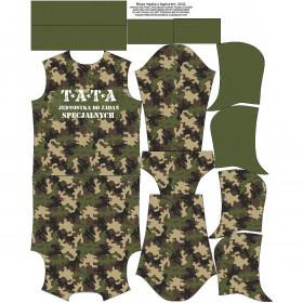 MEN’S HOODIE (COLORADO)  XXL - TATA / CAMOUFLAGE - sewing set