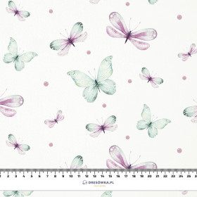 BUTTERFLIES PAT. 3 (WATER-COLOR BUTTERFLIES) - Bambusstoff 170g