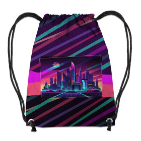 GYM BAG - NEON GALAXY PAT.7 - sewing set