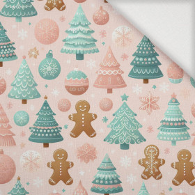 Pastel Christmas wz. 1 - Woven Fabric for tablecloths