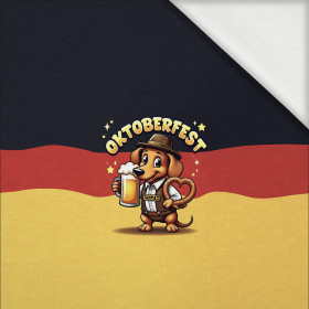 OKTOBERFEST - panel (75cm x 80cm) looped knit