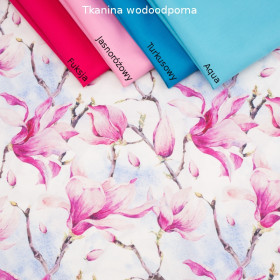 MAGNOLIAS - Waterproof woven fabric