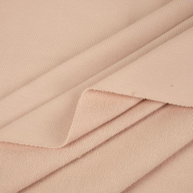 D-54 MUTED PINK - looped knitwear with elastan 