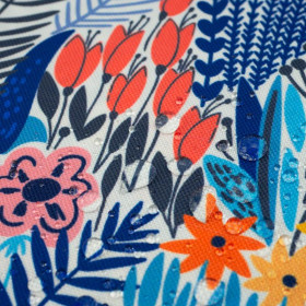 COLORFUL MEADOW - Waterproof woven fabric