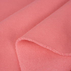 D-107 CANDY PINK - thick brushed sweatshirt D300
