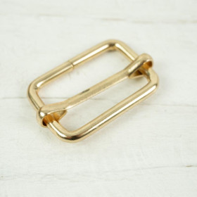 Adjusting buckle 25 mm - gold