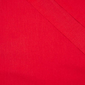 RED - Cotton woven fabric