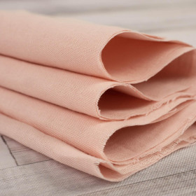 PALE PINK - LINEN WITH COTTON