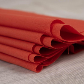 CORAL - Cotton woven fabric