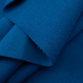 100cm - B-33 CLASSIC BLUE - looped knitwear with elastan