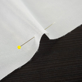 WHITE - Woven fabric for outdoor curtains