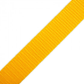 Webbing tape 20mm -  canary yellow