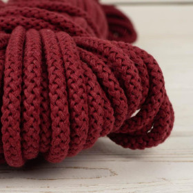 Strings cotton 8mm -  burgundy