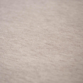 MELANGE LIGHT BEIGE - Summer Loop Jersey