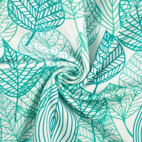 LEAVES  - looped knit fabric