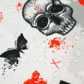 SKULLS AND X’S - Waterproof woven fabric