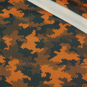 MORO HONEYCOMB / orange - single jersey 