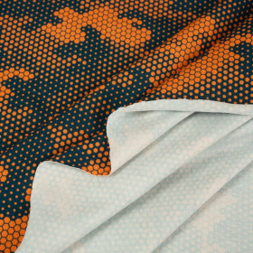 MORO HONEYCOMB / orange - single jersey 