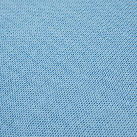 BLANKET / light blue S - thin knitted panel