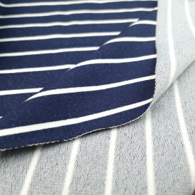 Viscose French Terry - STRIPES 