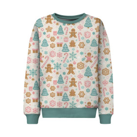 Pastel Christmas wz. 3 - looped knit fabric
