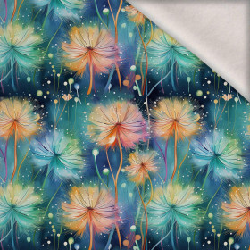 PASTEL FLOWERS WZ.10 - brushed knitwear with elastane ITY