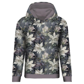 PASTEL FLOWERS WZ.1 - Hydrophobic brushed knit