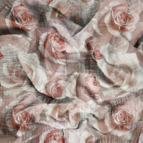 PASTEL FLOWERS WZ.7 - Cotton muslin