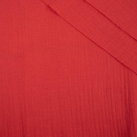 RED - Cotton muslin