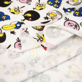 ANGRY BIRDS - Single jersey with elastane 