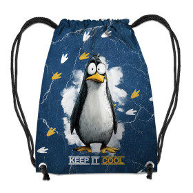 GYM BAG - PENGUIN DASH - sewing set